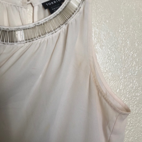 Beaded torrid tank top - Picture 4 of 4